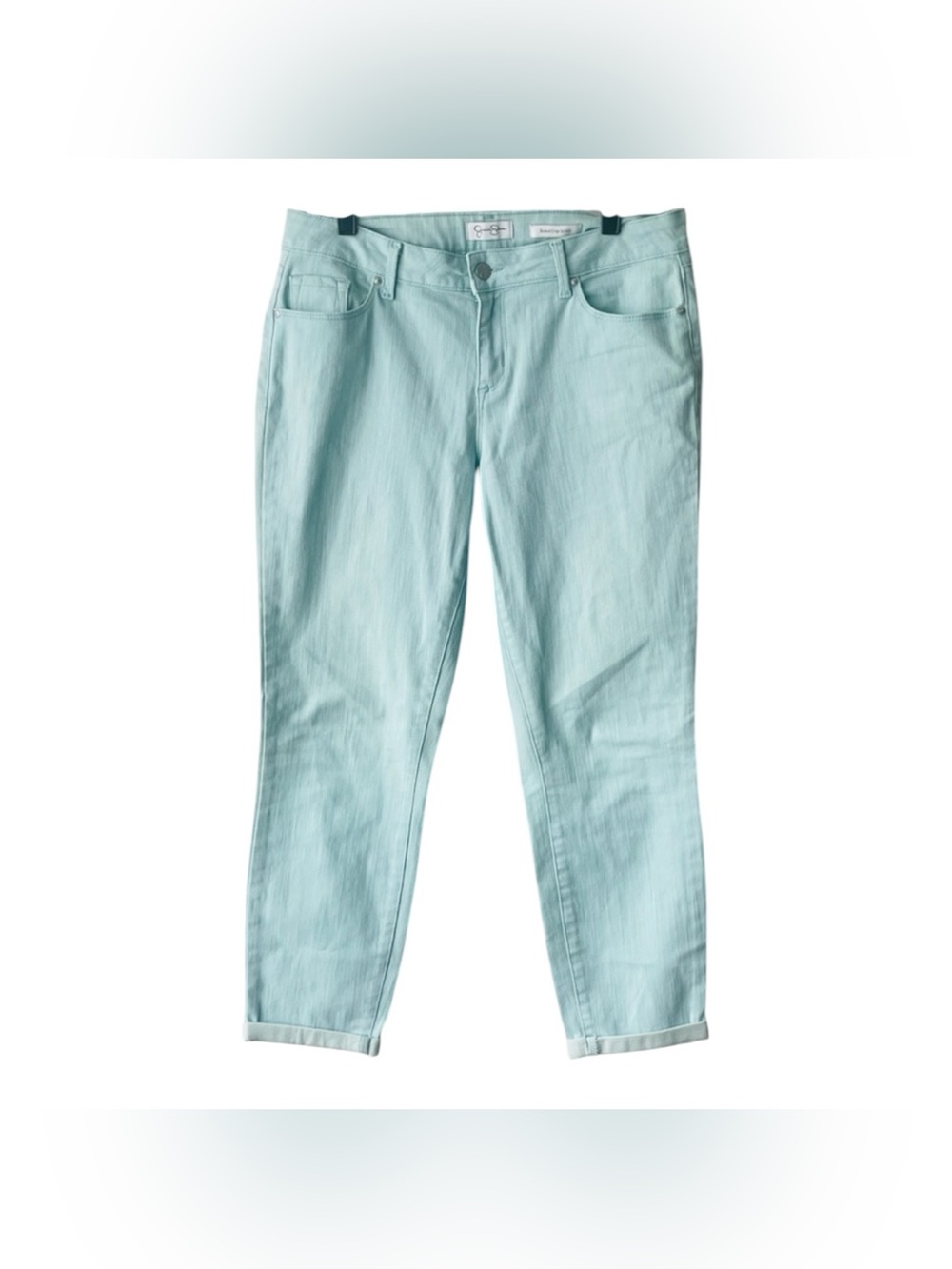 Jessica Simpson aqua blue jeans